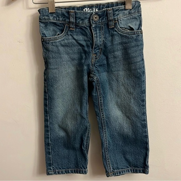 Oshkosh bundle plaid flannel button shirt elbow patches 2T Classic Jeans - Picture 11 of 13